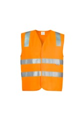 Unisex Hi Vis Basic Vest - Orange 