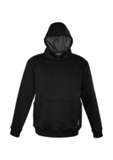 Unisex Multi-pocket Hoodie - Black/Charcoal 